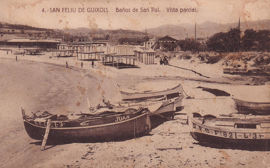 SANT FELIU DE GUÍXOLS - 4. BAÑOS DE SAN POL. VISTA PARCIAL