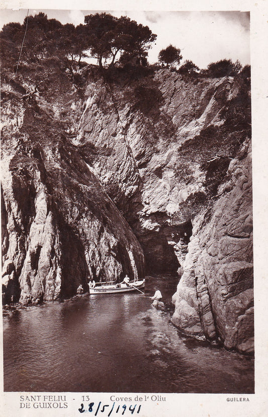 SANT FELIU DE GUÍXOLS - 13. COVES DE L'OLIU