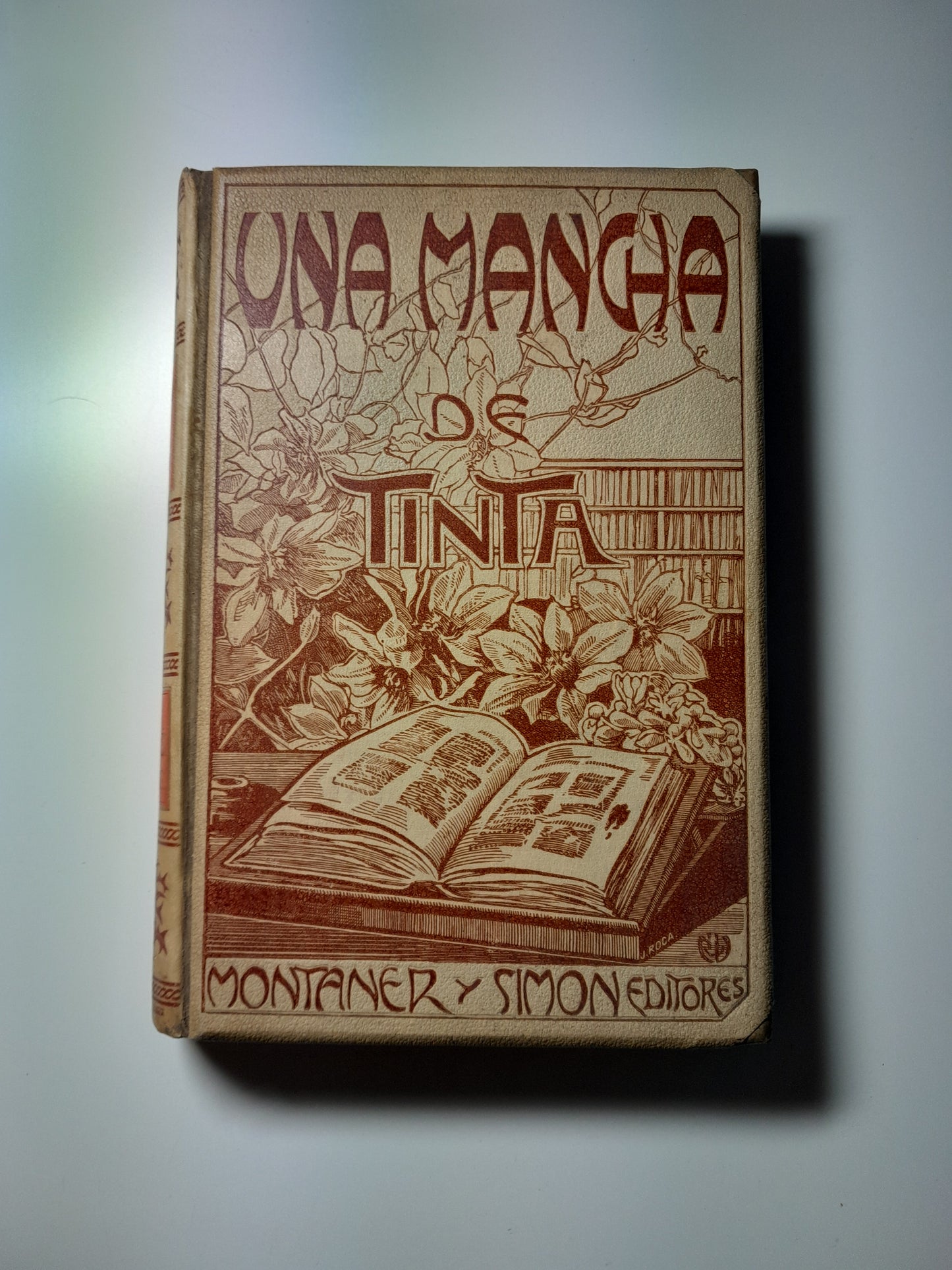 UNA MANCHA DE TINTA - RENÉ BAZIN (MONTANER Y SIMÓN - BUI, 1903)