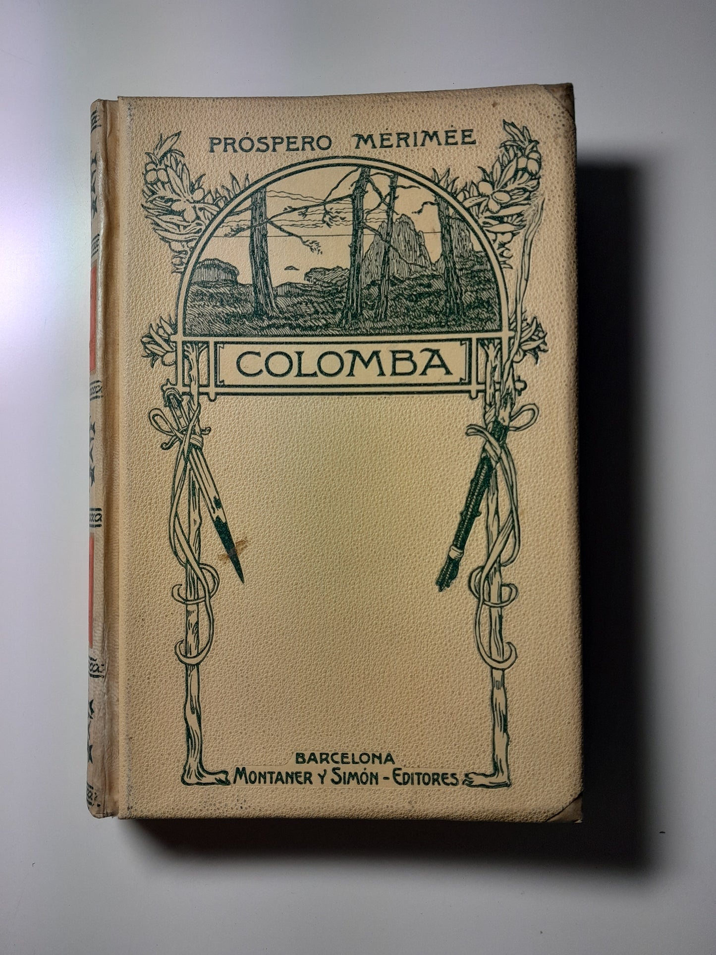 COLOMBA - PROSPER MÉRIMÉE (MONTANER Y SIMÓN - BUI, 1908)