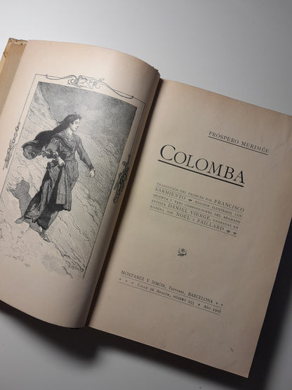 COLOMBA - PROSPER MÉRIMÉE (MONTANER Y SIMÓN - BUI, 1908)