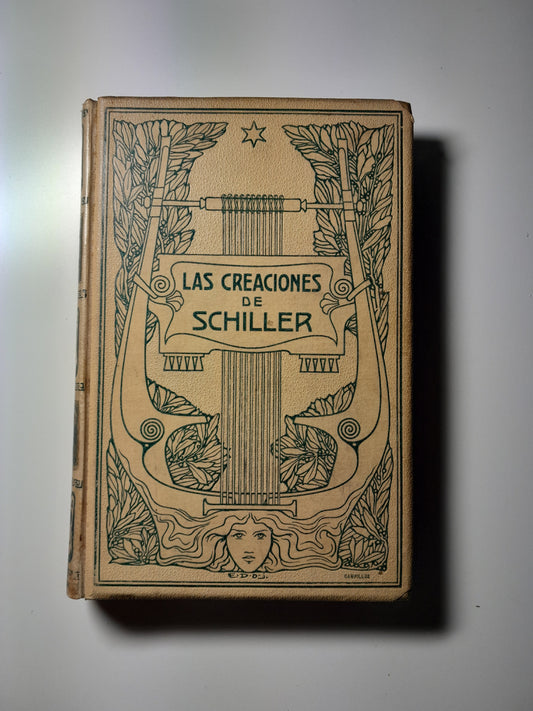 LAS CREACIONES DE SCHILLER - ENRIQUE MASSAGUER (MONTANER Y SIMÓN - BUI, 1913)