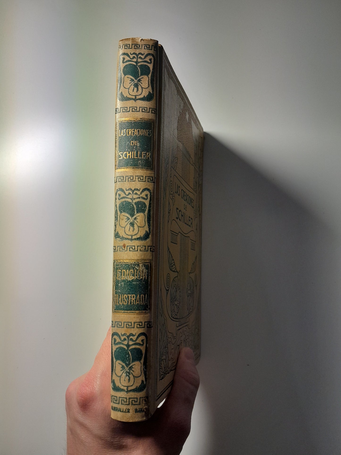 LAS CREACIONES DE SCHILLER - ENRIQUE MASSAGUER (MONTANER Y SIMÓN - BUI, 1913)