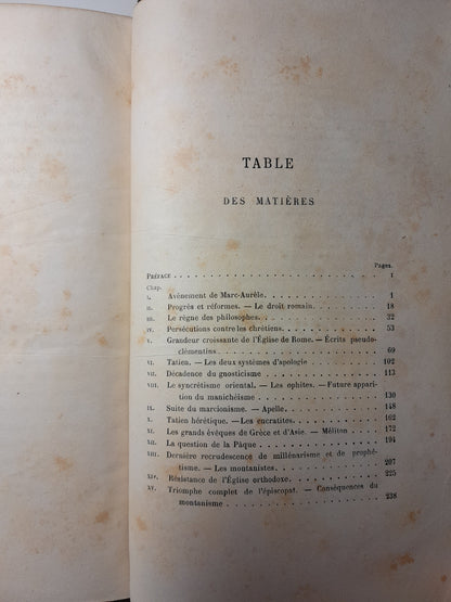MARC-AURÈLE ET LA FIN DU MONDE ANTIQUE - ERNEST RENAN (CALMANN LÉVY, 1882)