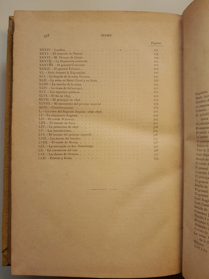 NAPOLEÓN III (COMPLETA 4 TOMOS) - IMBERT DE SAINT-AMAND (MONTANER Y SIMÓN - BUI, 1898-99)