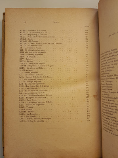 NAPOLEÓN III (COMPLETA 4 TOMOS) - IMBERT DE SAINT-AMAND (MONTANER Y SIMÓN - BUI, 1898-99)