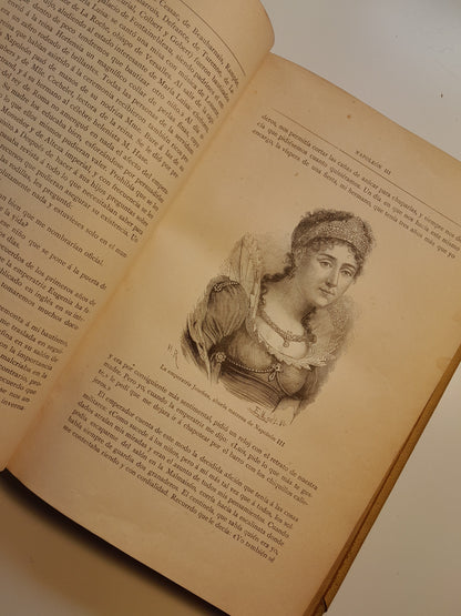 NAPOLEÓN III (COMPLETA 4 TOMOS) - IMBERT DE SAINT-AMAND (MONTANER Y SIMÓN - BUI, 1898-99)
