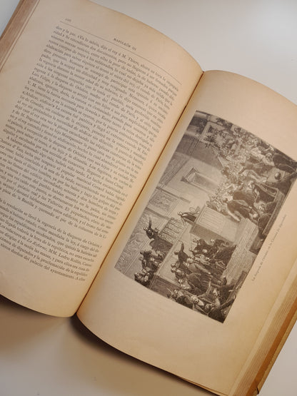 NAPOLEÓN III (COMPLETA 4 TOMOS) - IMBERT DE SAINT-AMAND (MONTANER Y SIMÓN - BUI, 1898-99)