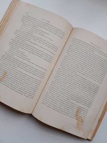 AYER, HOY Y MAÑANA (COMPLETA 3 TOMOS) - ANTONIO FLORES (MONTANER Y SIMÓN - BUI, 1892-93)