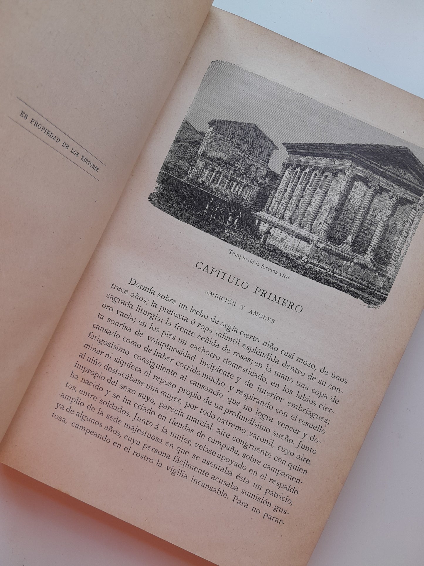 NERÓN. ESTUDIO HISTÓRICO (COMPLETA 3 TOMOS) - EMILIO CASTELAR (MONTANER Y SIMÓN - BUI, 1891-92)