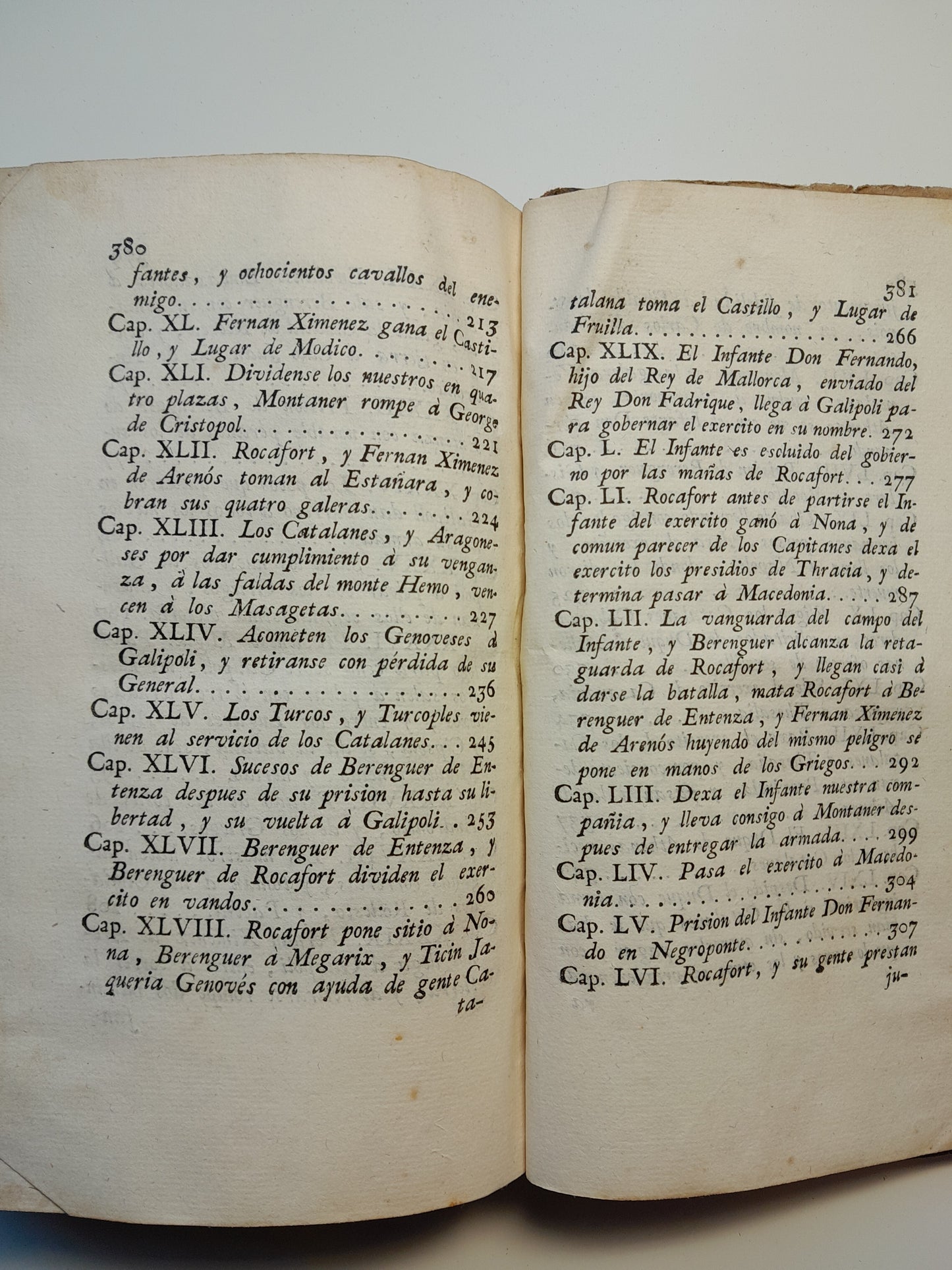 EXPEDICIÓN DE LOS CATALANES Y ARAGONESES CONTRA TURCOS Y GRIEGOS - FRANCISCO DE MONCADA (ANTONIO DE SANCHA, 1777)