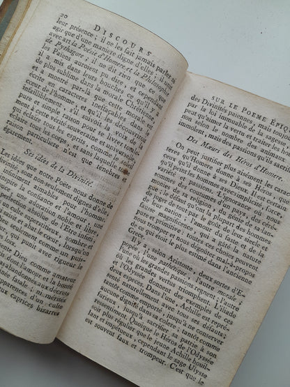 LES AVENTURES DE TÉLÉMAQUE, FILS D'ULYSSE - FRANÇOIS DE SALIGNAC DE LA MOTHE FENELON (LEROY, 1791)