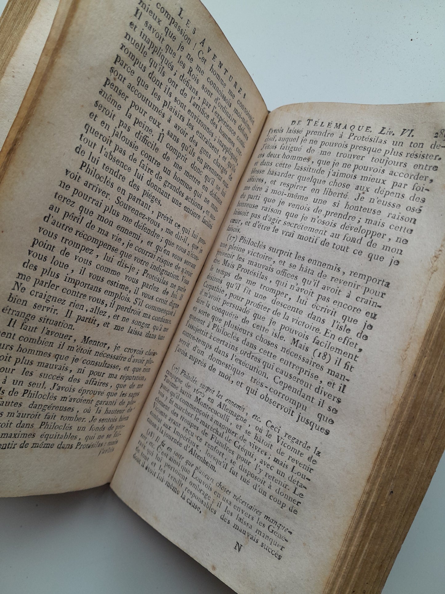 LES AVENTURES DE TÉLÉMAQUE, FILS D'ULYSSE - FRANÇOIS DE SALIGNAC DE LA MOTHE FENELON (LEROY, 1791)