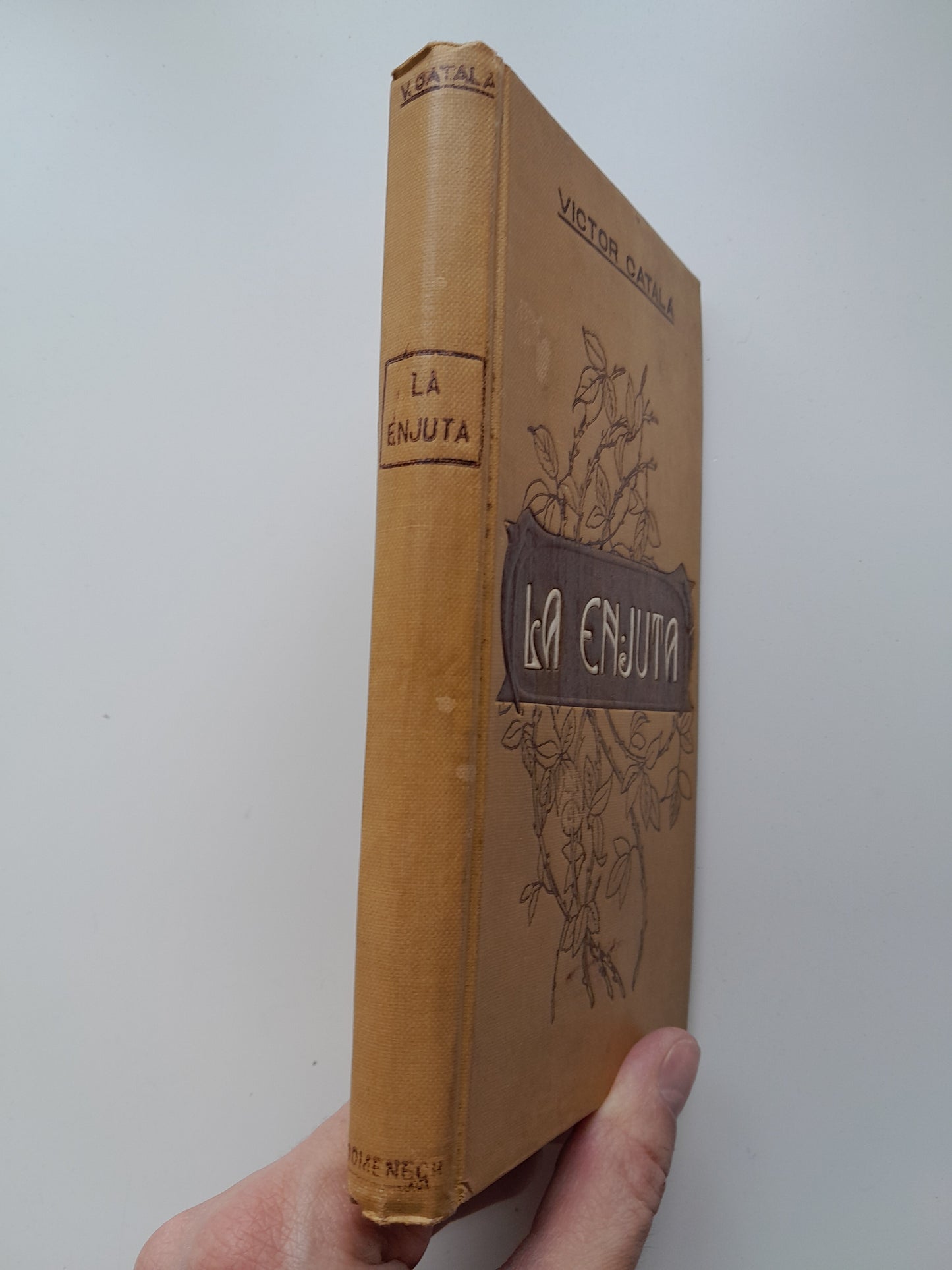 LA ENJUTA - VÍCTOR CATALÀ (E. DOMENECH, 1910)