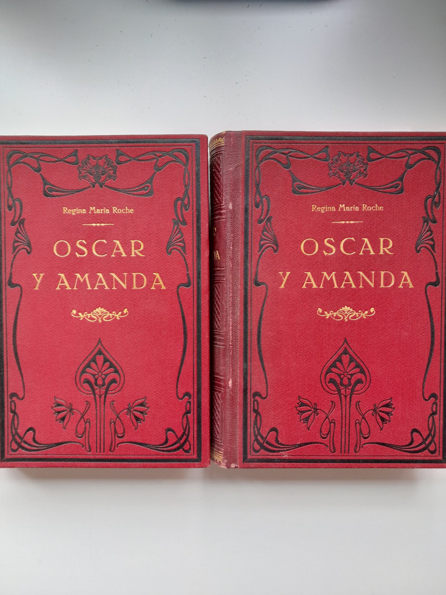 OSCAR Y AMANDA (COMPLETA 2 TOMOS) - REGINA MARÍA ROCHE (JOSÉ ESPASA, c.1910)