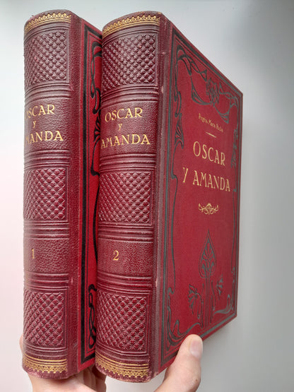 OSCAR Y AMANDA (COMPLETA 2 TOMOS) - REGINA MARÍA ROCHE (JOSÉ ESPASA, c.1910)