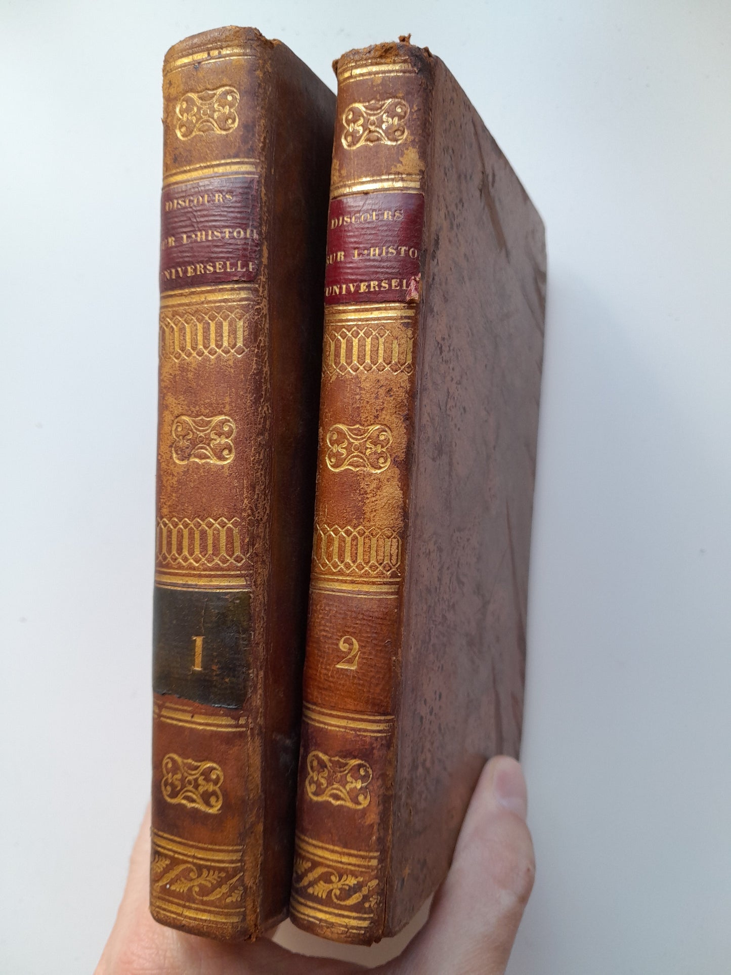 DISCOURS SUR L'HISTOIRE UNIVERSELLE (COMPLETA 2 TOMOS) - J.B. BOSSUET (CHARLES DEIS, 1836)