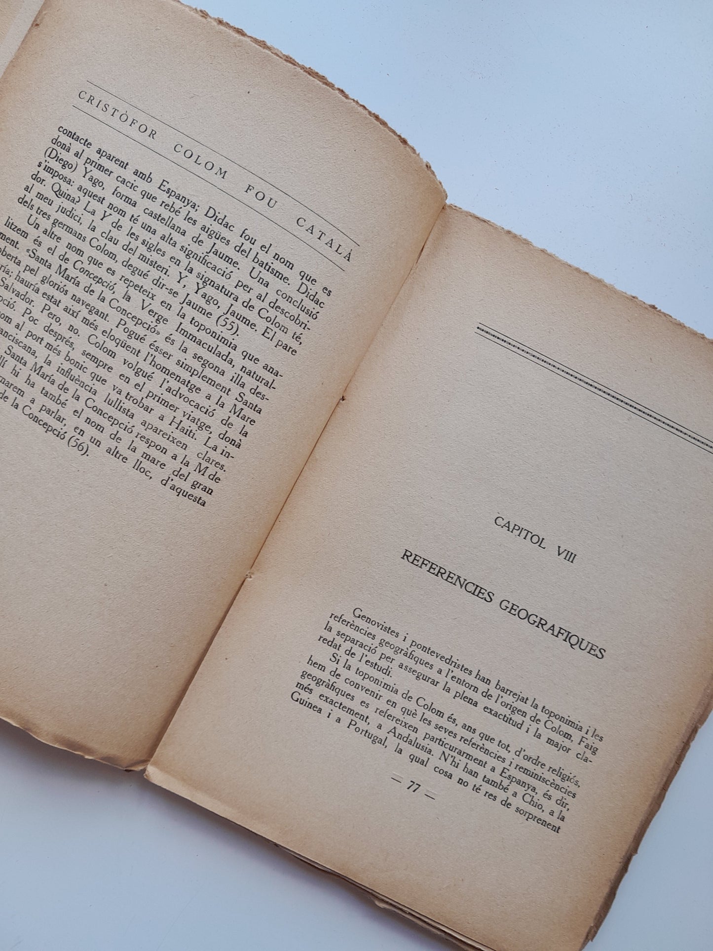 CRISTÒFOR COLOM FOU CATALÀ. LA VERITABLE GÈNESI DEL DESCOBRIMENT - LUIS ULLOA (LLIBRERIA CATALÒNIA, 1927)