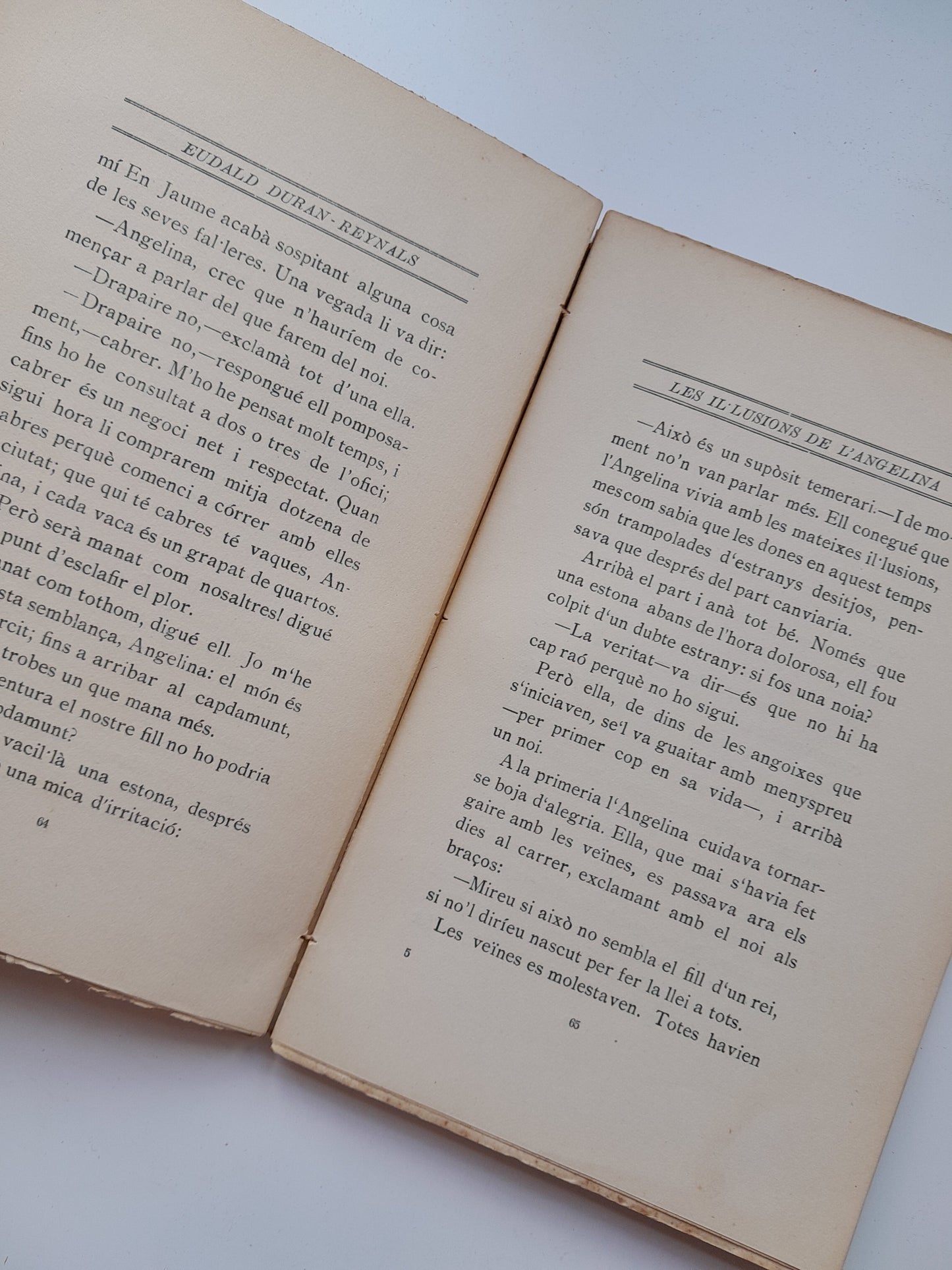 QUATRE HISTÒRIES - EUDALD DURAN-REYNALS (LA REVISTA, 1918)