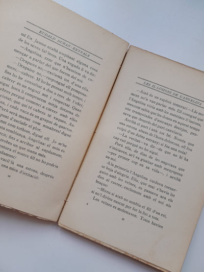 QUATRE HISTÒRIES - EUDALD DURAN-REYNALS (LA REVISTA, 1918)