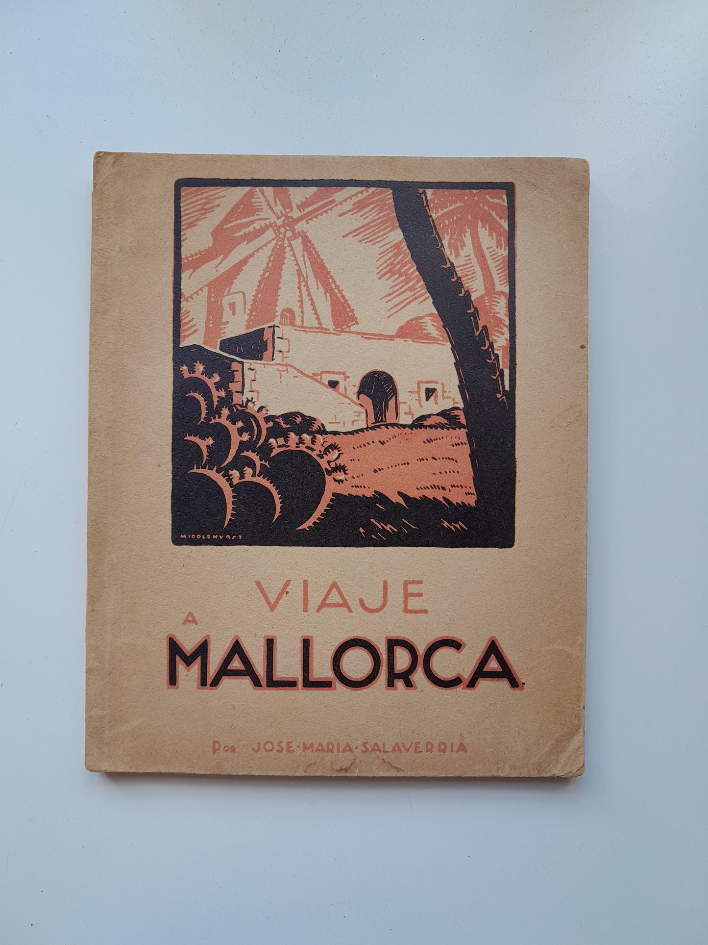 VIAJE A MALLORCA - JOSÉ MARÍA SALAVERRÍA (VICH, 1934)