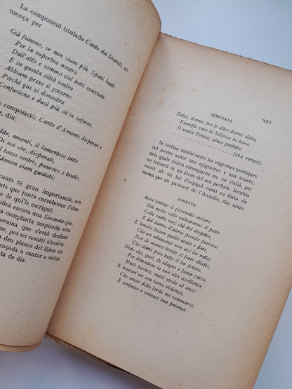 TRADUCCIONS: POEMES I COMÈDIES - NICOLÁS MAQUIAVELO (S. BABRA, 1921)