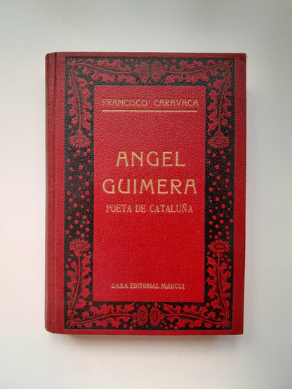 ÁNGEL GUIMERÁ, POETA DE CATALUÑA - FRANCISCO CARAVACA (MAUCCI, c.1920)