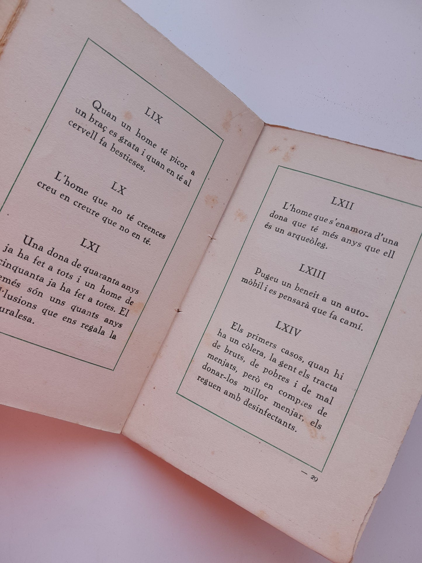 MÀXIMES I MALS PENSAMENTS. PENSA MAL I NO ERRARÀS - SANTIAGO RUSIÑOL (ANTONI LÓPEZ, 1927)