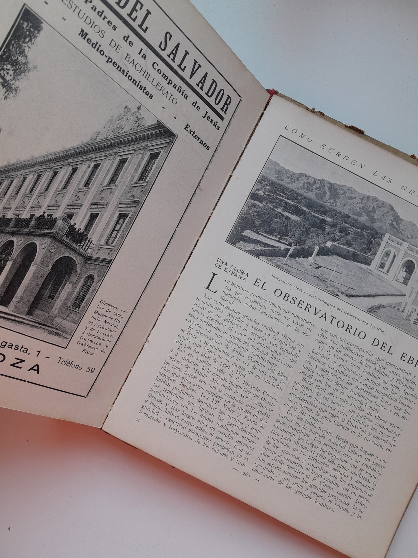 LIBRO DE VACACIONES. ANUARIO DE LA JUVENTUD (MUNTAÑOLA, 1920)