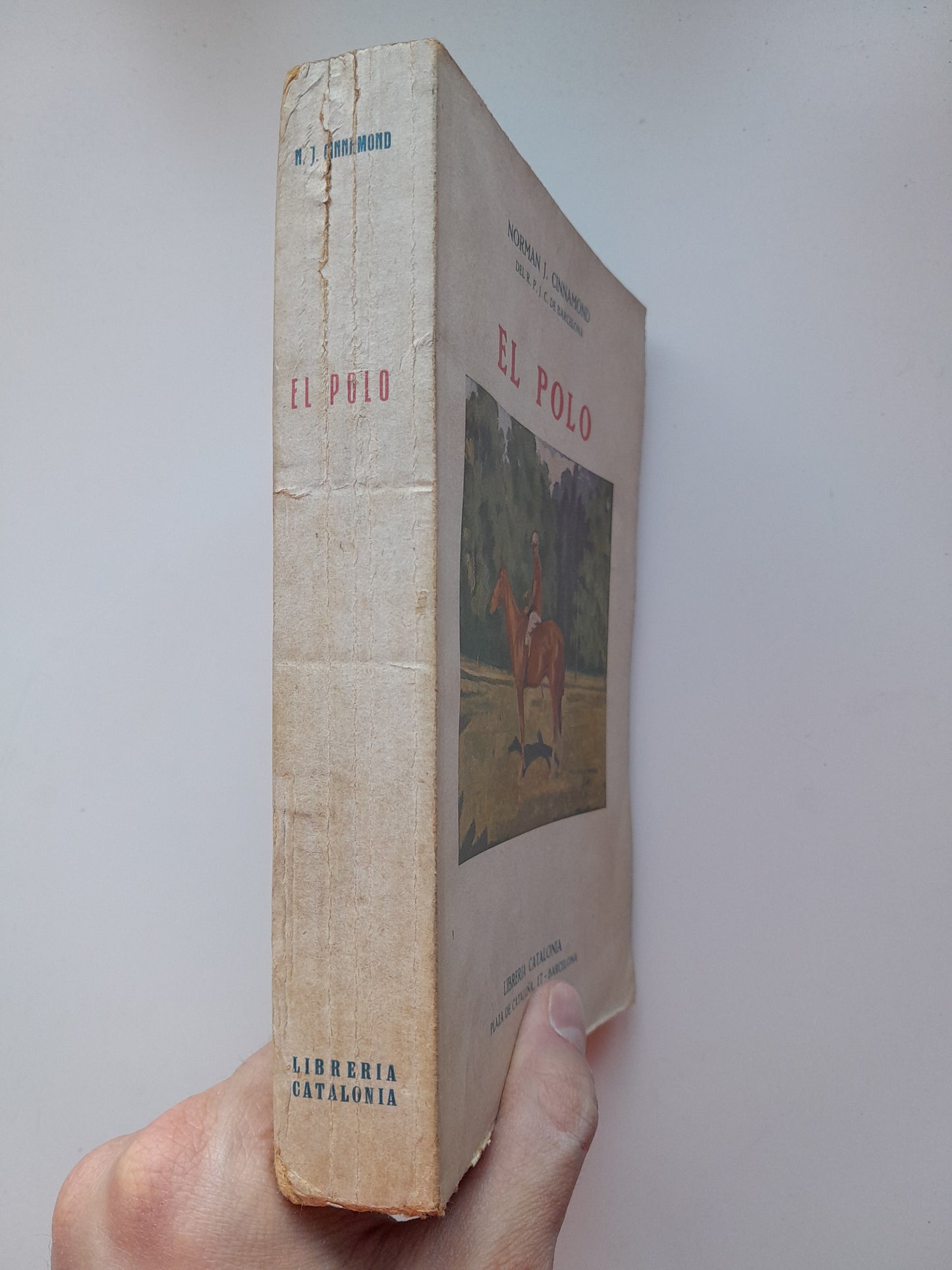 EL POLO - NORMAN J. CINNAMOND (LIBRERÍA CATALONIA, c.1940)